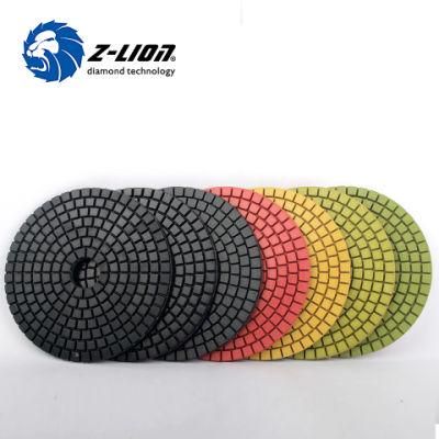 6in Diamond Resin Bond Polishing Pads for Stone Granite Wet Use