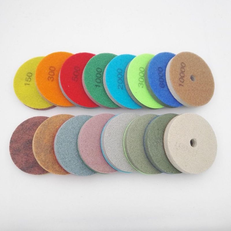 4" Sponge Diamond Polishing Pads