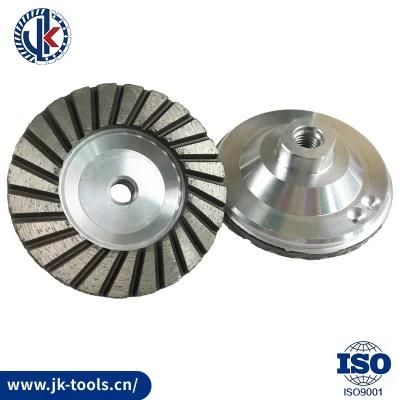 in Stock Cup Wheel / Diamond Wheel for Grinding Granite Stone with Hot Press 7mm Thickness