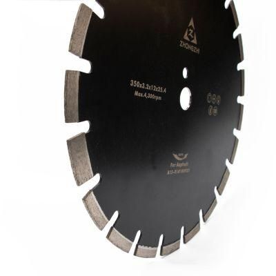 D350mm Construction Tools Diamond Green Concrete Cutting Saw Blade