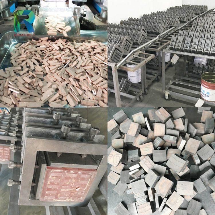 Fast Cutting Granite Segments From Romatools