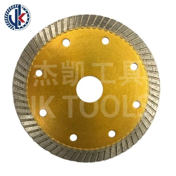 Jk Diamond Saw Blade/Diamond Turbo Cutting Disc for Granite Stone Marble Concrete Brick Under Hot Press Technology