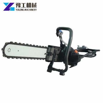 Electric Chain Saw Machine Cutting Stone Chain Saw