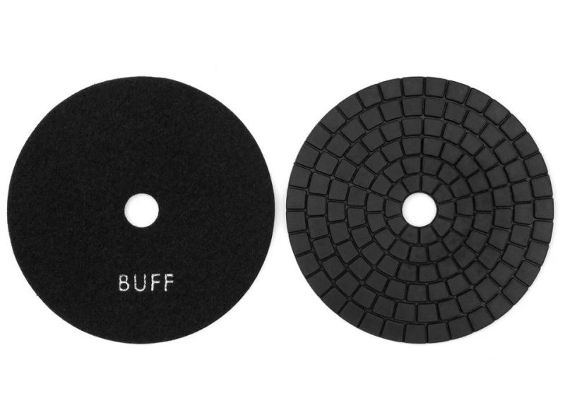 10mm Resin Flexible Polishing Pad Granite Marble Grinding Buff Pad