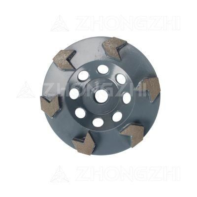 Customized Metal-Bond Diamond Row Cup Wheel for Granite