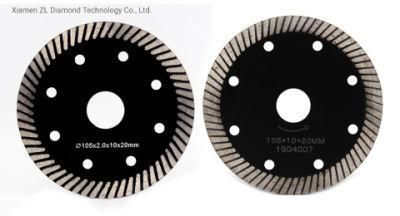 High Narrow Teeth 5 Inch Diamond Blade for Stone Concrete Cutting