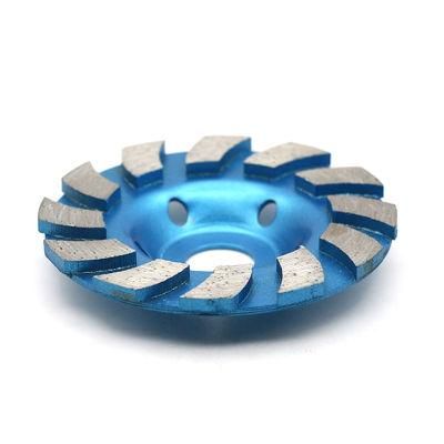 Diamond Cup Grinding Wheel Turbo Row Concrete Grinding Wheel Angle Grinder Disc for Stone Masonry Concrete