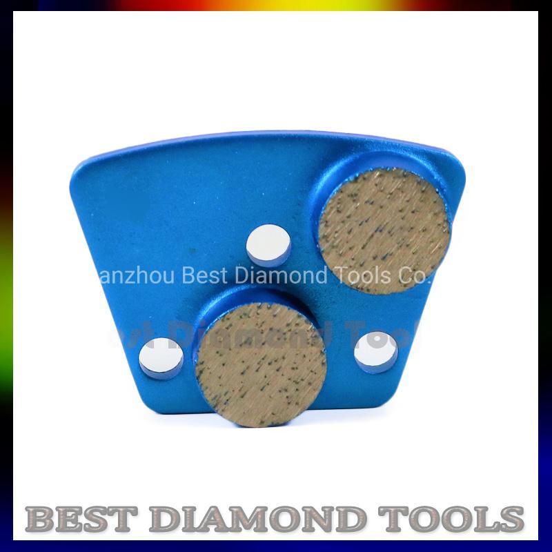 250mmx20t for Grinding Concrete Stones Floor Grinding Head Brazing Diamond Grinding Wheel