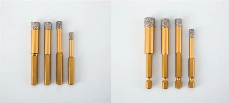 Wholesale Vacuum Brazed General Speed Drill Bit with Wax Cooling