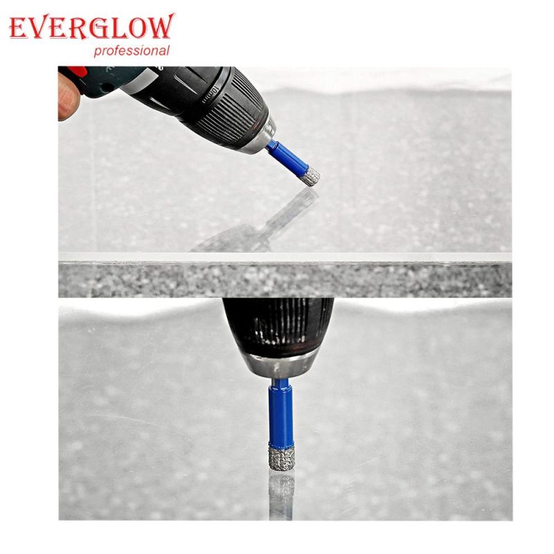 5I6I8I10 mm Diamond Drill Extremely Durable Porcelain Stoneware Drill Bit for Drilling Glass, Ceramics, Granite, Marble