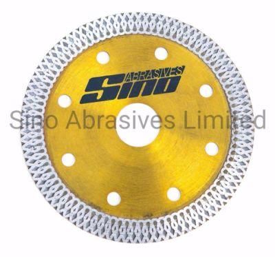 Thin Turbo Type Dry Diamond Blade for Granite Cutting