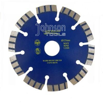 125mm Universal Diamond Turbo Saw Blades for Cutting Stone, Concrete