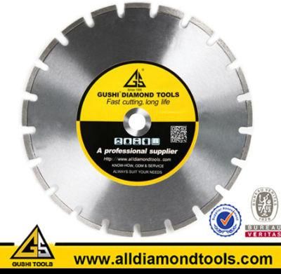 Laser Welded Diamond Saw Blade for Cutting Asphalt