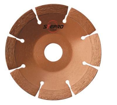 Diamond Cutting Blade, Segment Turbo Discs, Dishing Marble/Stone/Concrete4&quot; T;