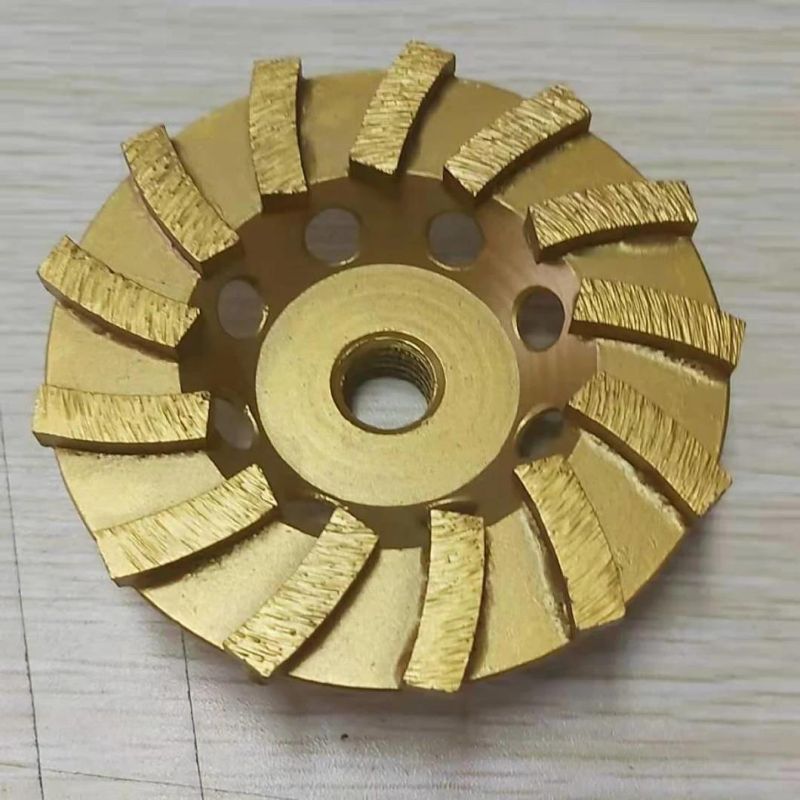 4 Inch Diamond Grinding Cup Wheel for Grinding Concrete