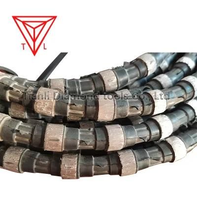 Diamond Serrated Rope Saw for Stone