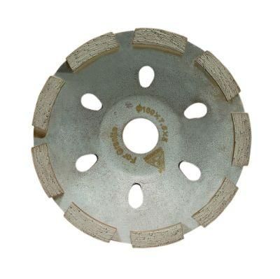 Single Row Diamond Cup Wheel-Surface Grinding Wheel for Stone/Granite/Marble/Sandstone