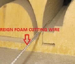 Foam Profile Modeling Cutting Wire for Polyurethane Foam Cutter