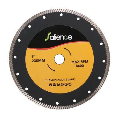 105mm Hot Press Sintered Super Thin Wave Turbo Porcelain Cutting Diamond Saw Blade