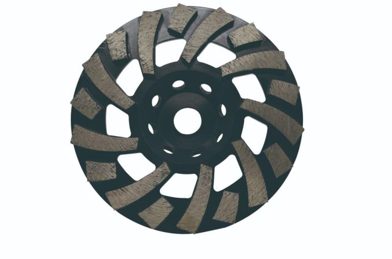 Good Performance 5inch Metal Diamond Turbo Cup Wheel Disc for Grinding Concrete