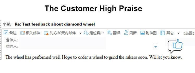 Glass Diamond Cup Grinding Wheel for Glass