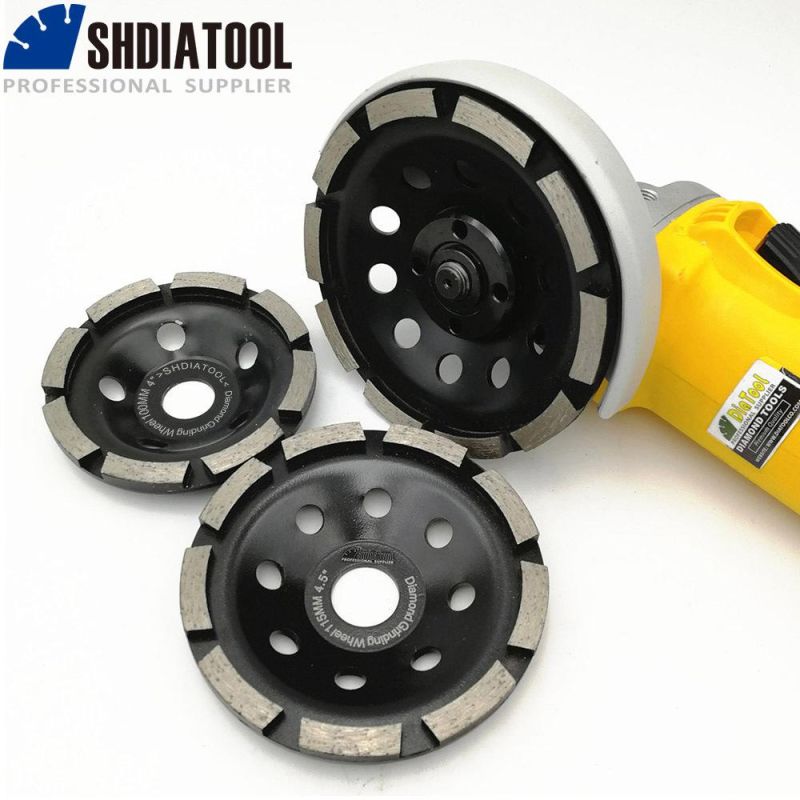 Sintered Diamond Single Row Cup Wheel for Concrete, Masonry, Granite Marble and Some Other Construction Material