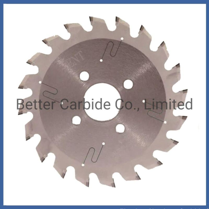 Cutting Tungsten Carbide Saw Blade - Cemented Blade for PCB V Scoring