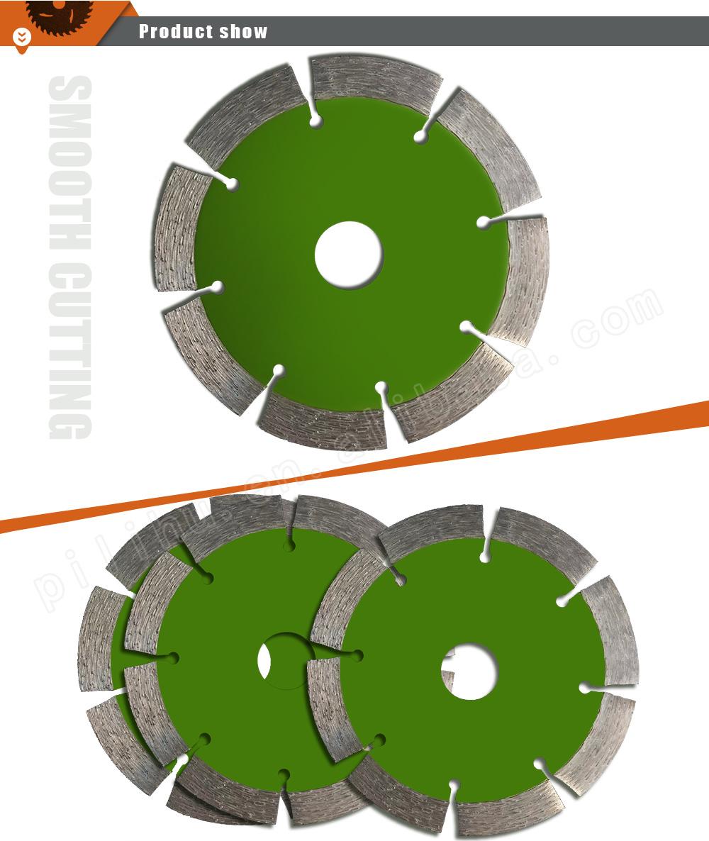 Diamond Wet Cutting Disc Segmented Saw Blade Granite Sandstone Cutting