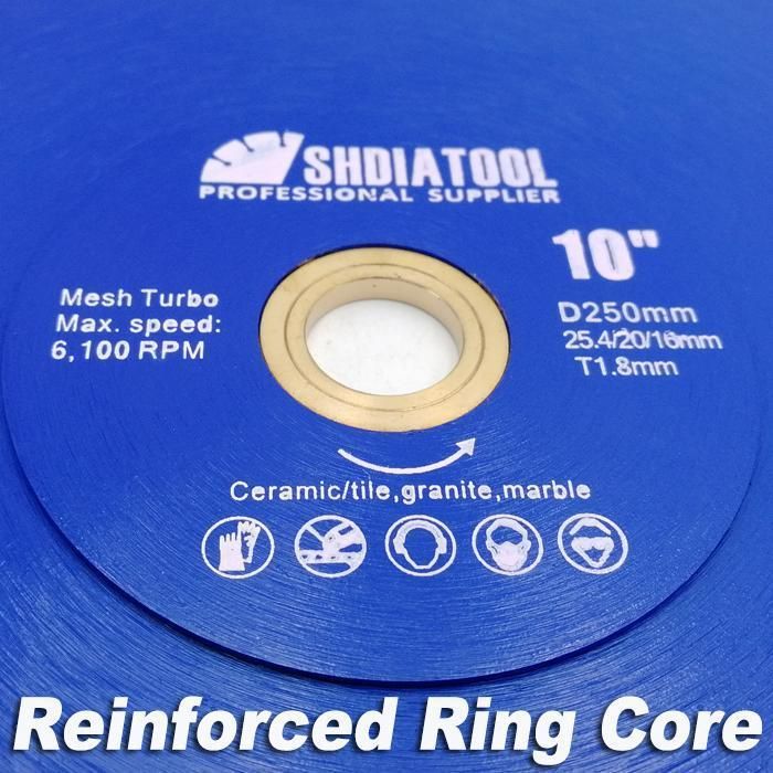 Hot Pressed Diamond Blade Turbo Circular Saw Blade Cutting Disc for Granite Marble