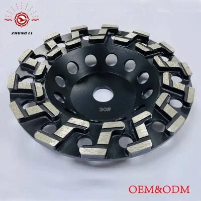 5&prime;&prime; Abrasive Grinding Cup Wheel for Concrete Terrazzo