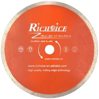 Richoice 180mm Hot Pressed Diamond Saw Blade for Cutting Ceramic