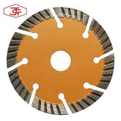 China Sintered Turbo Segment Saw Blade Diamond Cutting Disc for Concrete