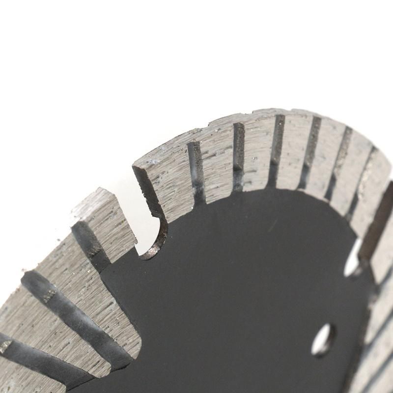 230mm Durable Using Cold Pressed Turbo Diamond Saw Blade Deep Teeth for Marble Cutting