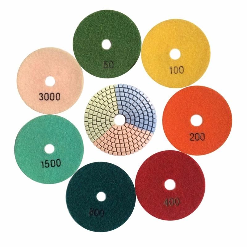 Granite and Marble Wet Working Diamond Polishing Pads