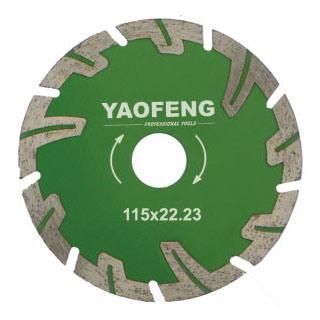 Segmented Turbo Type Diamond Cutting Disc 7inch Diamond Saw Blade for Marble Stone Concrete