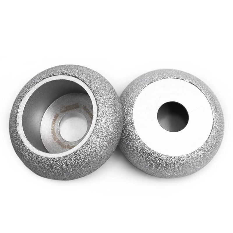 Shdiatool 75X10mm Vacuum Brazed Diamond Flat Grinding Wheel Profile Grinding Wheel for Marble Granite Quartz Ceramic