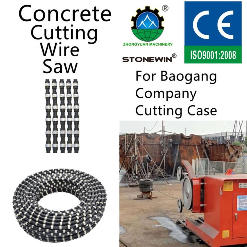 Diamond Wire Saw for Cutting Reinforced Concrete