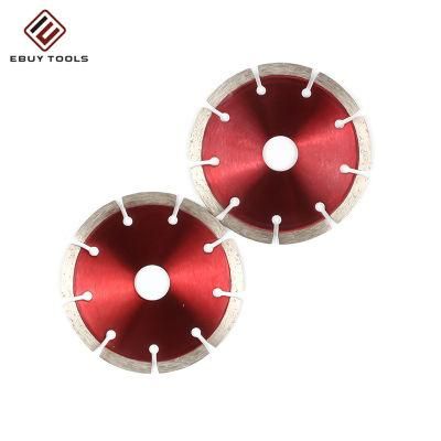 Manufacturer Customized Diamond 5inch Granite Segment Saw Blade for Cutting Multi Pieces of Granite