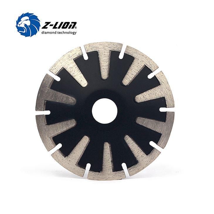 Diamond T Segment Convex Concave Cutting Saw Blade for Granite Concrete Sandstone