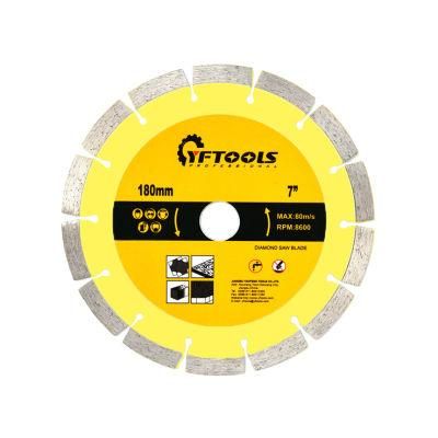 Hot-Press Sharpening 7&quot; Segment Saw Blade Diamond Cutting Disc