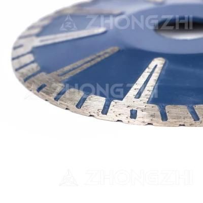 D125 T-Shaped Segmented Concave Diamond Blade for Stone Drilling Oval-Shaped Holes