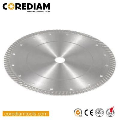 9-Inch/230mm Super Efficiency Turbo Cutting Disc for Stone Materials/Diamond Tool/Cutting Disc