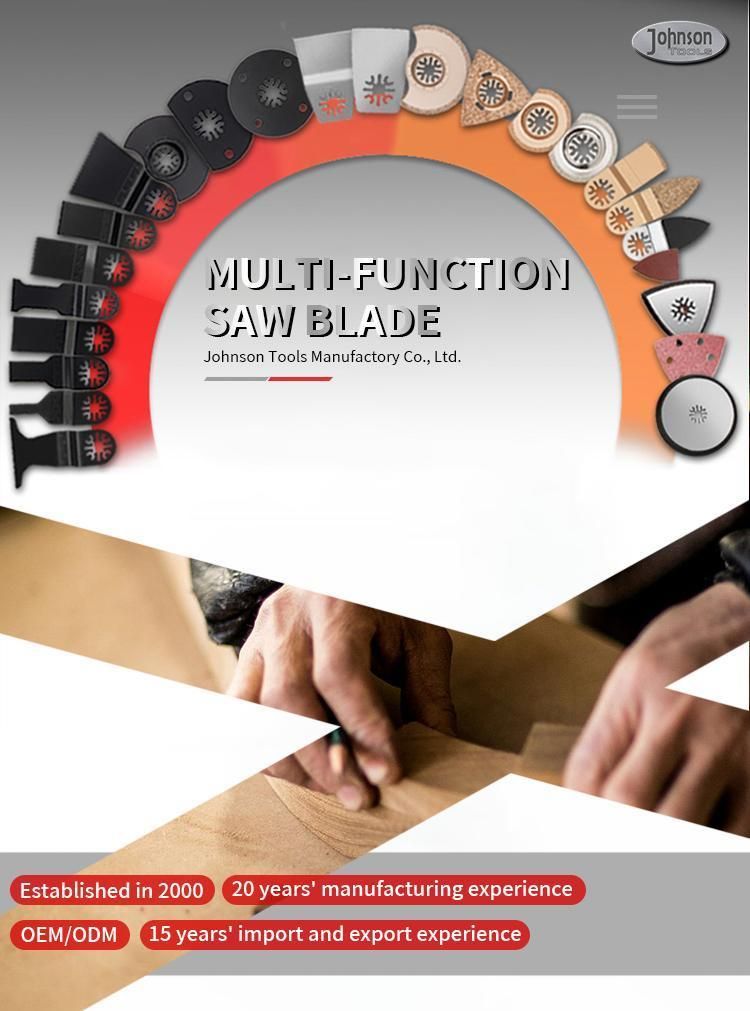 Rts 65*40mm Bim Oscillating Multi Tool Saw Blades