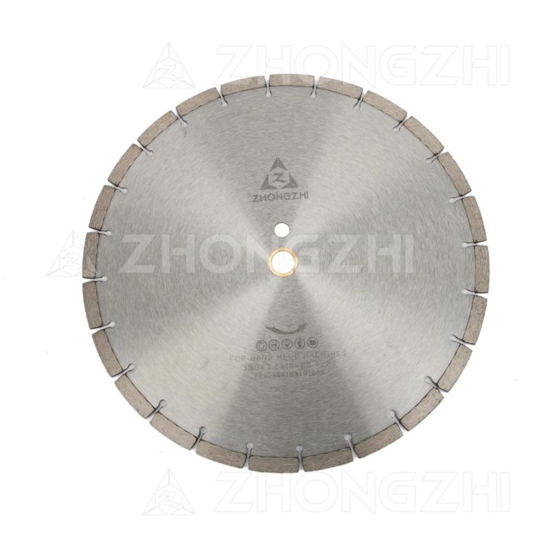 14′′ Laser Segmented Diamond Saw Blades for Granite and Concrete Cutting