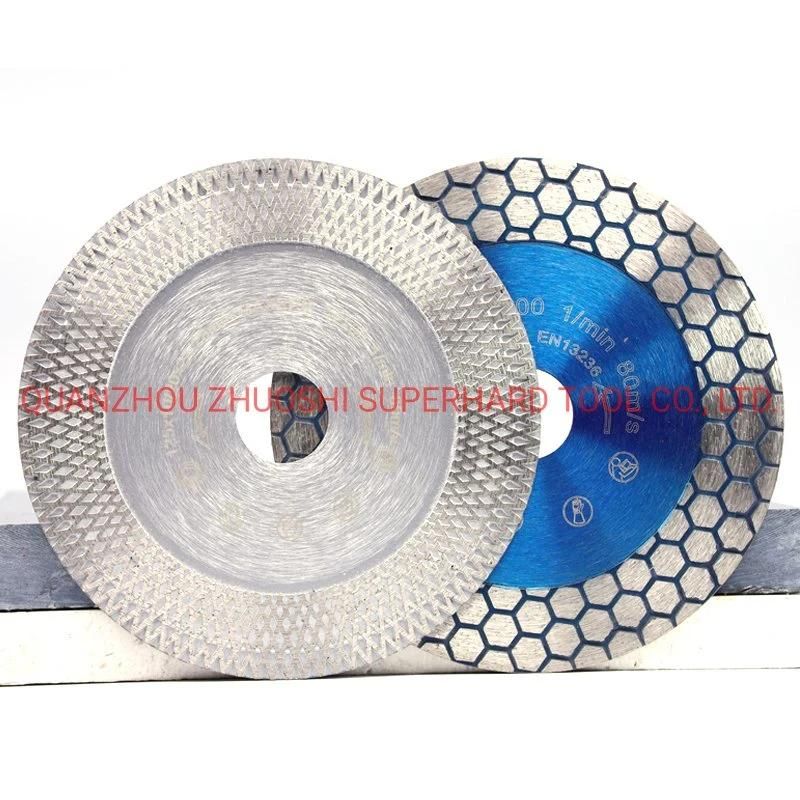 Porcelain Diamond Saw Blade 45 Degree Cutting Blade Cutting and Polishing Saw Blade for Ceramic