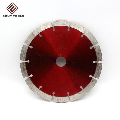 180mm X 10mm Hot Pressed Segment Diamond Saw Blade Cutting Marbke and Granite