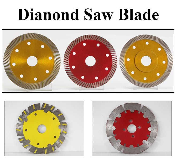 Hot Press Circular Diamond Fine Turbo Saw Blade for Granite Concrete Brick Cutting