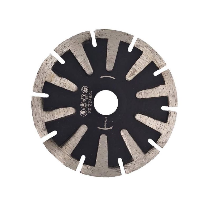 5 Inch T Segment Diamond Curved Saw Cutting Blades