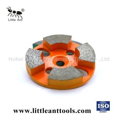 4-Inch Dimaond Grinding Shoes for Stone Coarse Grinding