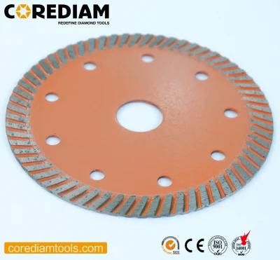 115mm Sintered Stone Saw Blade with Turbo Segments-High Quality